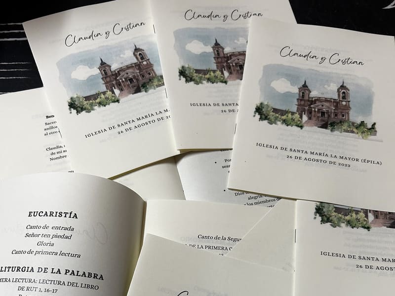 Imprenta Torcal Banner papelería de boda Invitaciones personalizadas, sobres, menús, tarjetas de presentación…